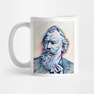 Johannes Brahms Portrait | Johannes Brahms Artwork 6 Mug